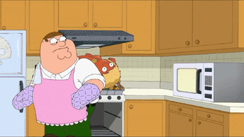 Meg in the Microwave Oven GIF