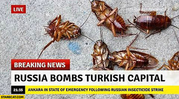 Russia Bombs Turkish Capital