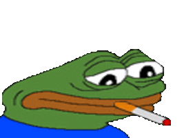 Pepe smoking 1