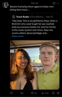 Indian men justifying racism against indian women v0 tdyyfkb02nle1