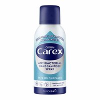 Carex antibacterial hand sanitiser spray