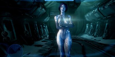 Halo 4 cortana pose Halo 4 cortana pose