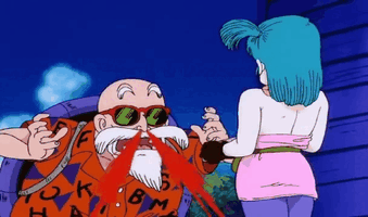 Muten Roshi - Kame Sennin (Dragon Ball).gif