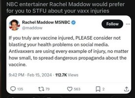 kike media admits vaxx injuries but begs u to stfu.jpg