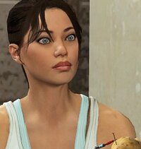 Chell p2 portrait