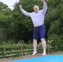 Ed davey trampoline