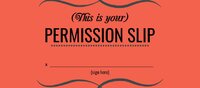 Permission slip
