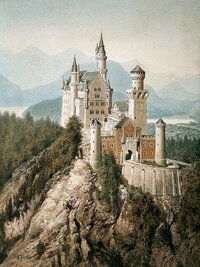 Adolf Hitler   Schloss Neuschwanstein