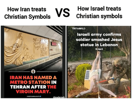 And people still think iran is the enemy and israel is the v0 p9bm8iviwewg1
