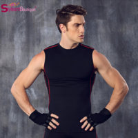 Hot Men Tank Top Tights Sleeveless Shirt Crossfit Tshirt Outfit Fitness Clothing Bodybuilding 