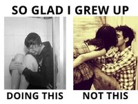 Grew up