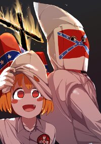 Nadeko and Rumia from Cookie and Touhou Nadeko and Rumia from Cookie and Touhou