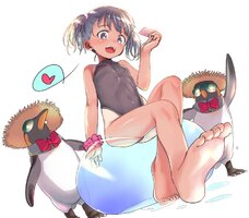 Loli and penguins