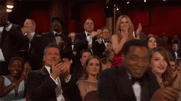 Oscars standing ovation