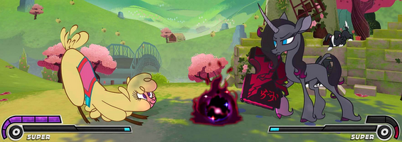 Pony fight Pony fight