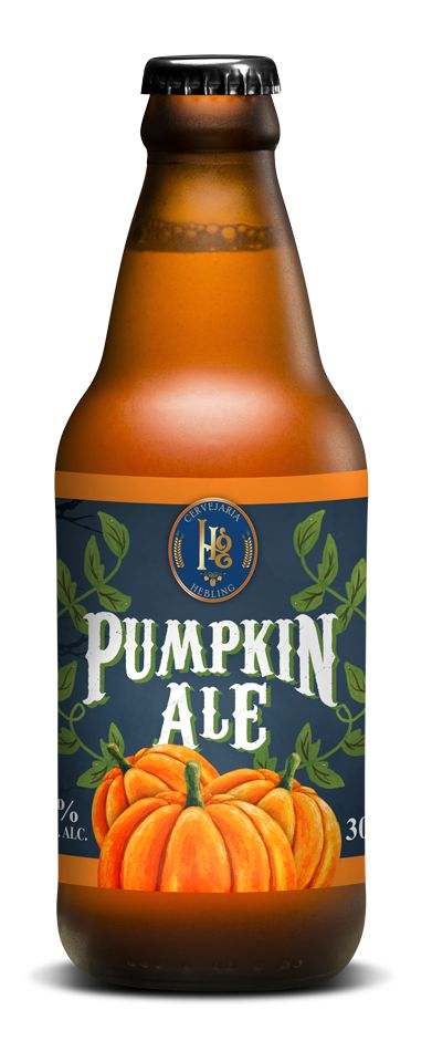 PUMPKIN ALE HEBLING 300 ML - Cervejaria Hebling