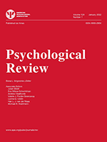 Cover image for Psychological Review