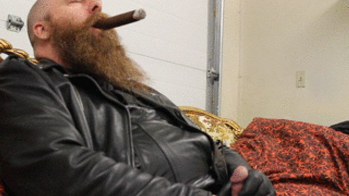 Getting my dick sucked in Leather while smoking a cigar - JohnnyNaughty's  Clip Store | Clips4sale