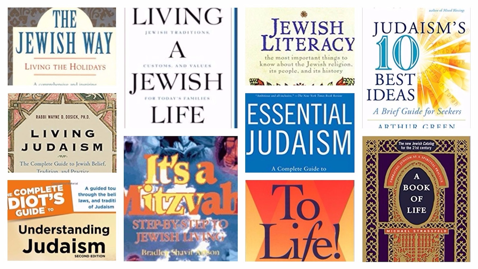 10 Great Introduction-to-Judaism Books | My Jewish Learning