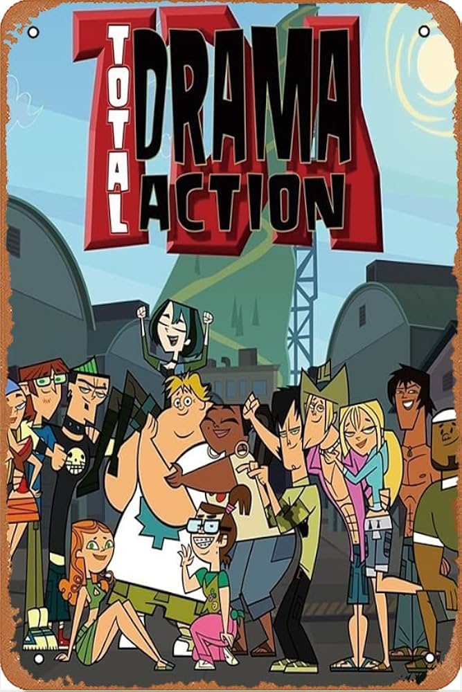 Total Drama Action Vintage Tin Signs DecorArt Home Bar Cafe Farm Room Metal Poster 8x12 Inches : Amazon.ca: Home