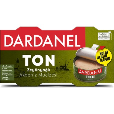 Dardanel Zeytinyağlı Ton Balığı 2x150 gr Fiyatı