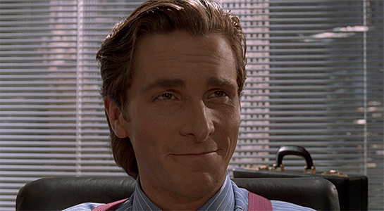 American psycho GIF on GIFER - by Flamedefender