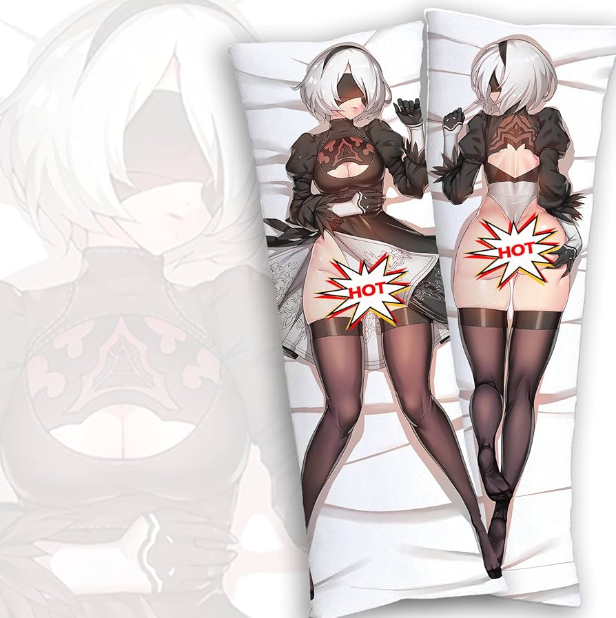 Amazon.com: Kujou Sara 2B Body Pillow Anime Pillow Cover Anime Girl Body  Pillowcase Hugging Pillows Soft Throw Pillow Cover Double-Sided Printed  Plush Room Decor 59in x 19in : Home & Kitchen