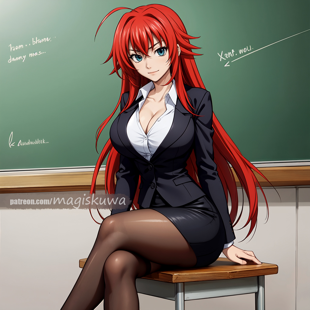 MagisAnime on X: Rias Gremory | High School DxD❤️ Follow + activate  notifications  to receive every new content i post.  Helps me a lot  also. Thank you! #StableDiffusion #stablediffusionwaifu #aigirls #