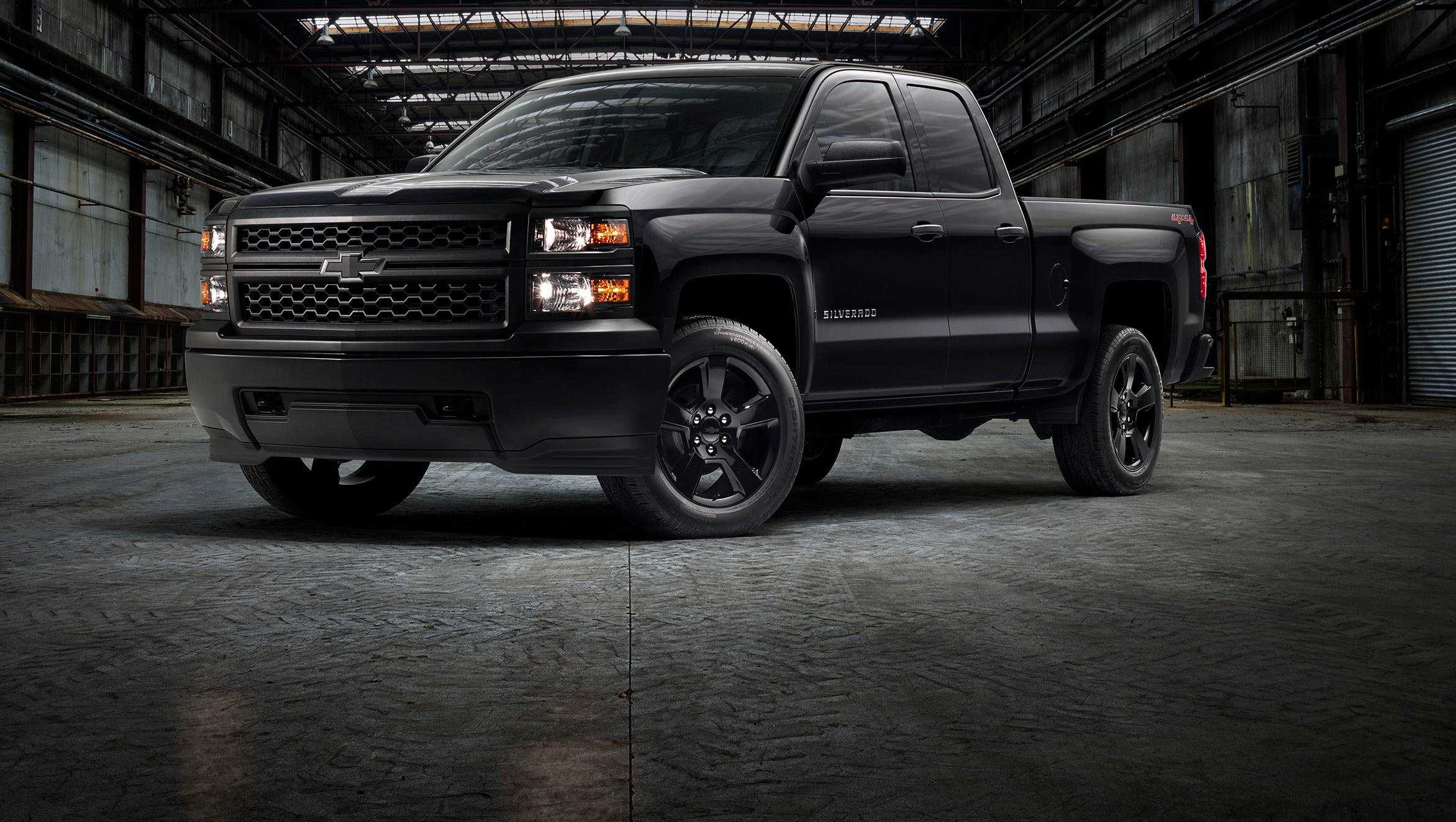 'Black Out' work truck is latest Chevy Silverado special