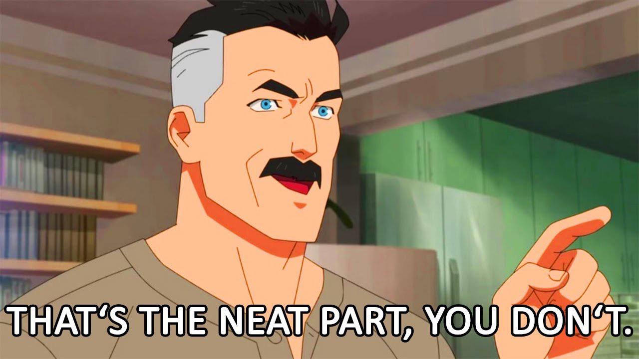 Neat thing✓ Neat part❌ : r/Invincible