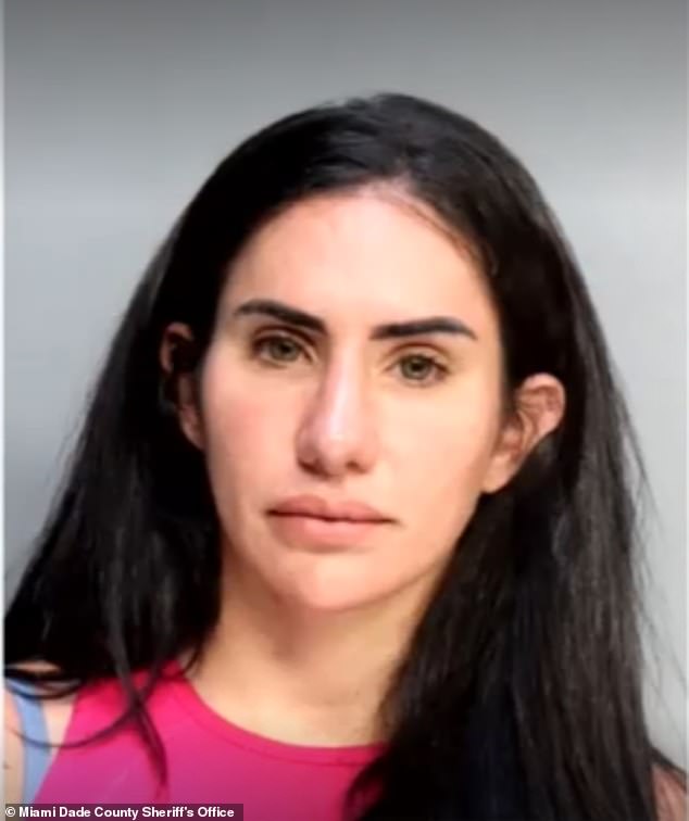 Cohen was arrested at her Coconut Grove home as she walked outside, with police saying she tried to resist arrest