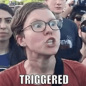 Animated GIF | Triggered Feminist | Know Your Meme
