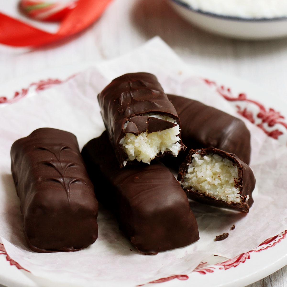 Homemade Bounty Bars