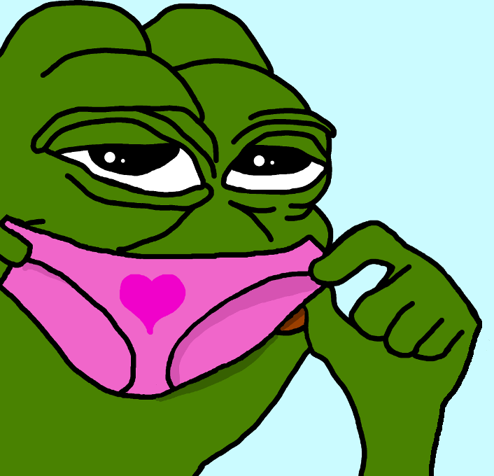 Image result for pepe with panties