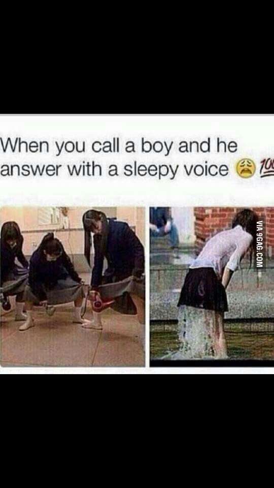 Can someone explain to me why girls find our sleepy voice sexy? - 9GAG