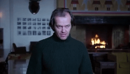 Jack nicholson stare the shining GIF on GIFER - by Dule
