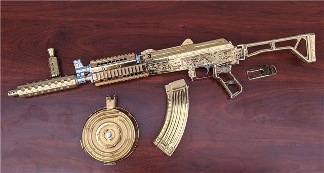 HOT GAT or FUDD CRAP? 24K Kalashnikov or Golden Gopnick Garbage? -The  Firearm Blog