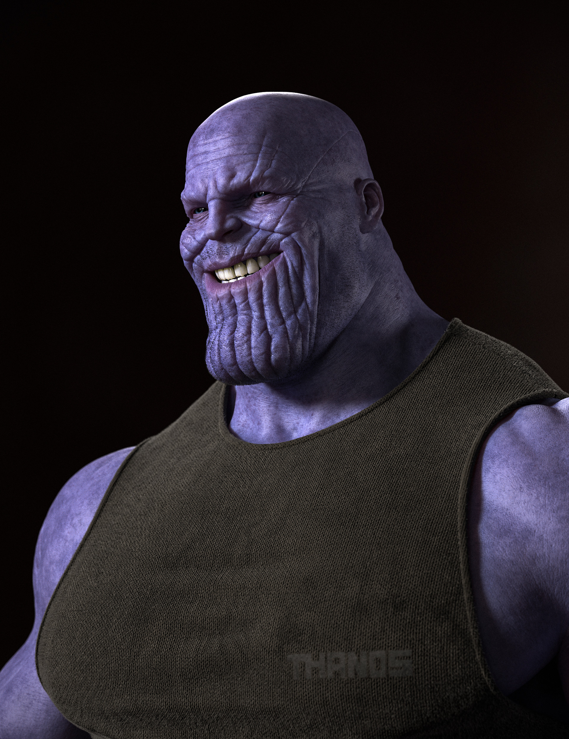 ArtStation - Thanos expressions, Rodion Vlasov