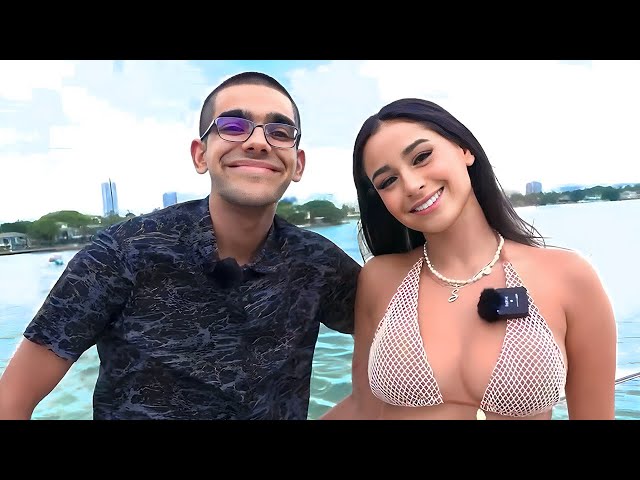 N3on Takes His New Girlfriend On A Yacht - YouTube