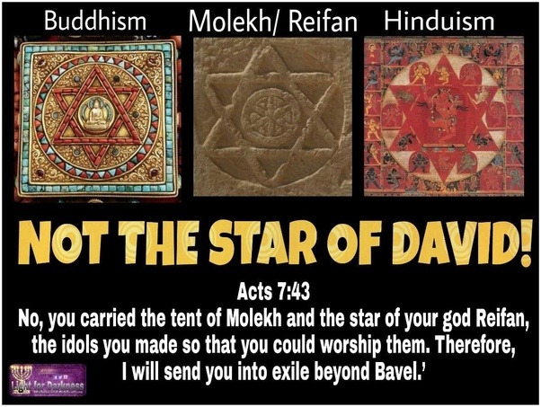 Fake Jews Star Of Remphan