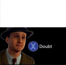 Doubt Meme Template