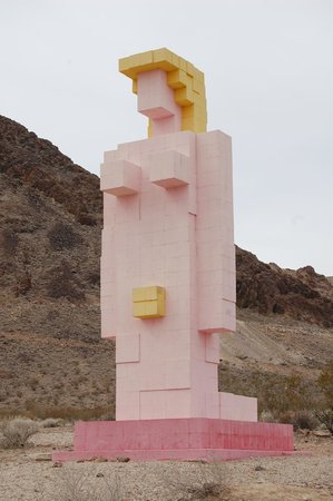 The naked Lego lady... - Picture of Goldwell Open Air Museum, Beatty -  Tripadvisor