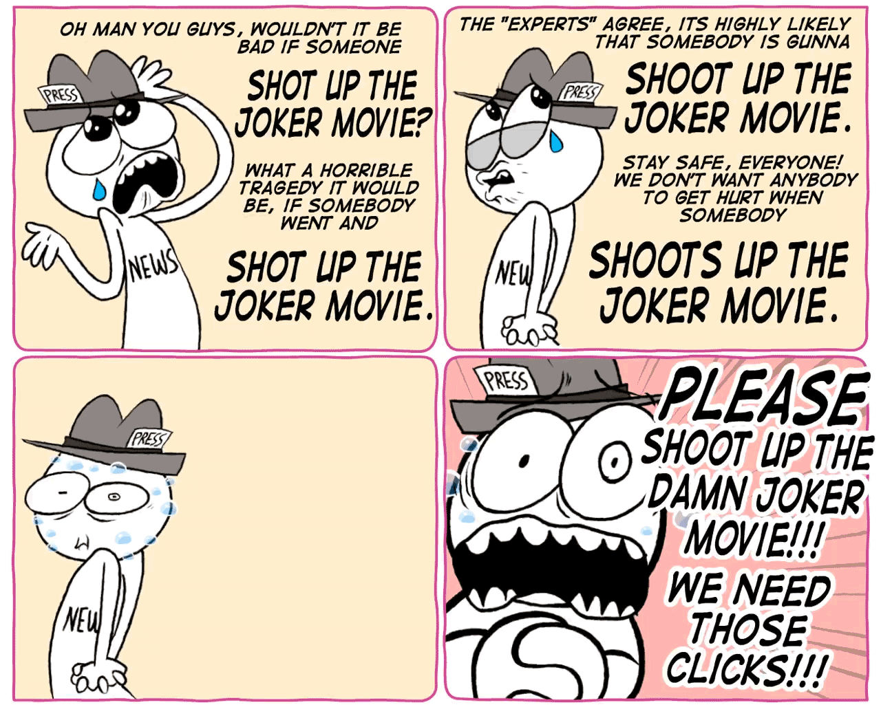 Man oh man, what would we do without the news | Joker (2019 Film) | Know  Your Meme