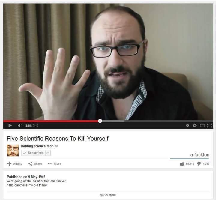 Vsauce Michael here - Meme by jorgepizana79 :) Memedroid