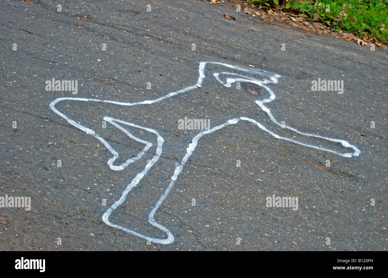 a-body-outline-on-the-road-B120FH.jpg