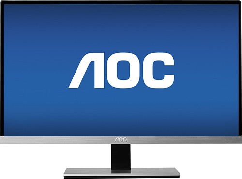 Best Buy: AOC 23 IPS LED HD Monitor Black/Silver I2367F