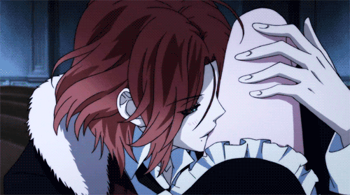 Anime Girls Bite Legs GIF | GIFDB.com