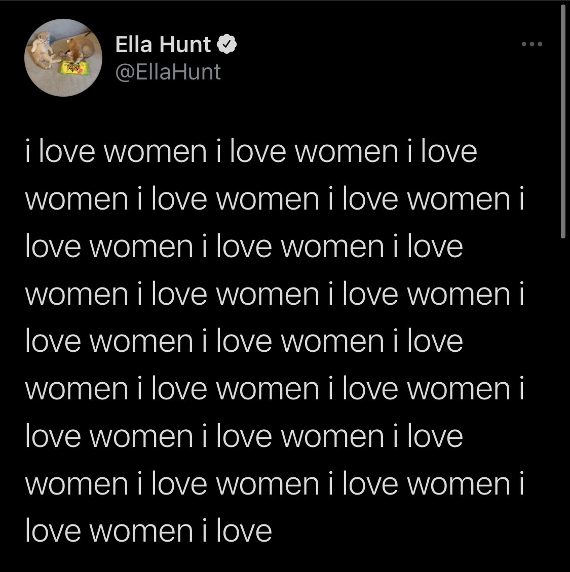 valeria on X: ella hunt is literally all of us https://t.co/cY7mBtkhmy / X