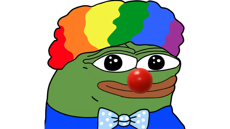 Image result for clown world pepe