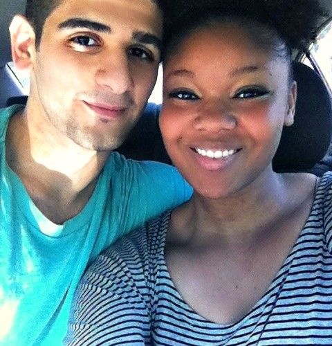 she's African-American and he's Arab-American | Interracial couples,  Interracial couples bwwm, Biracial couples